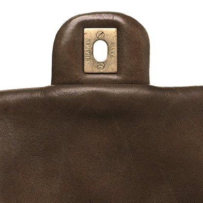 Chanel Lambskin Bubble Quilt Flap Brown 12 of 14