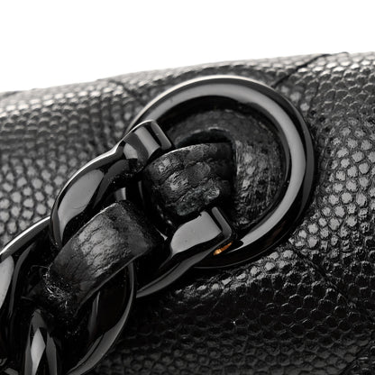 Chanel Caviar Quilted My Everything Wallet On Chain WOC Black 14 of 14