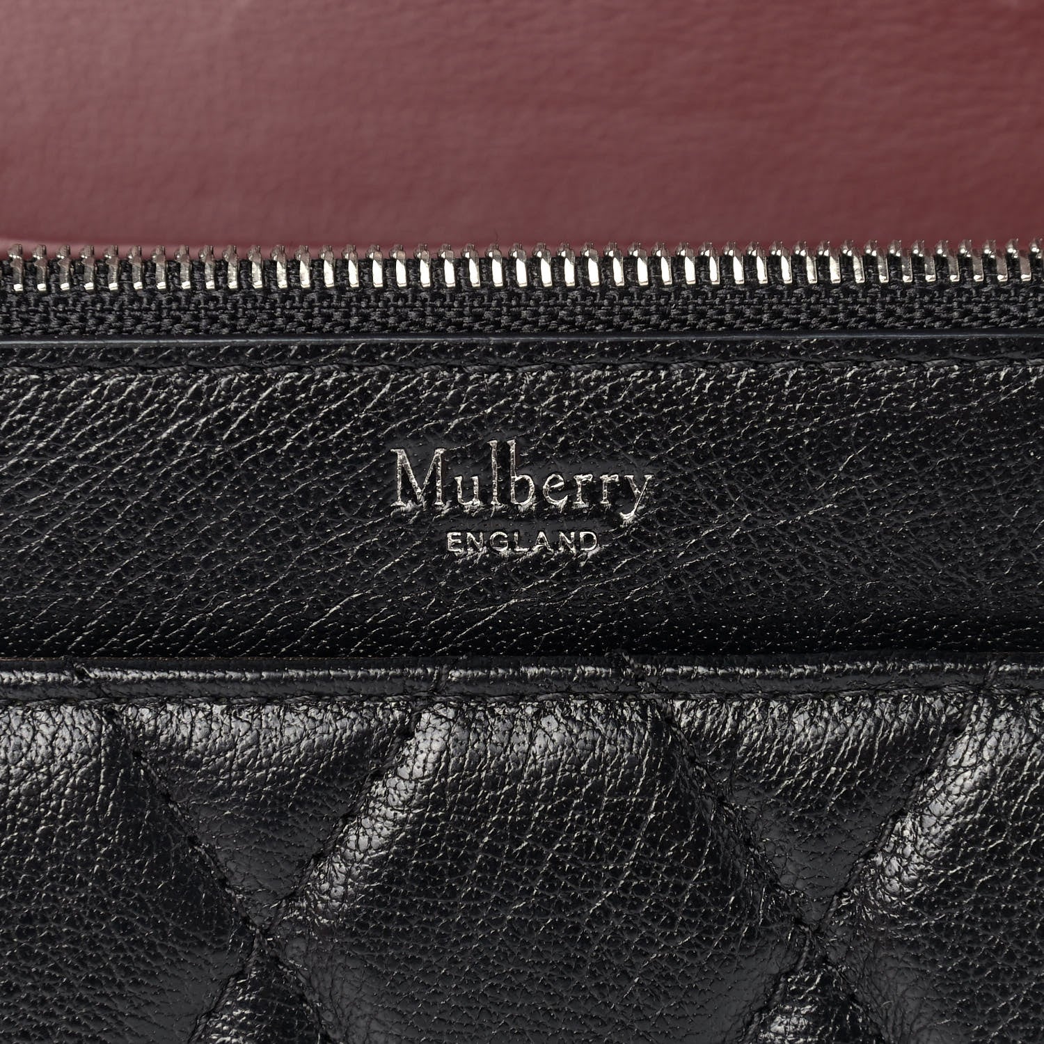 Mulberry Small Quilted Classic Grain Calfskin Small Darley Black 6 of 11