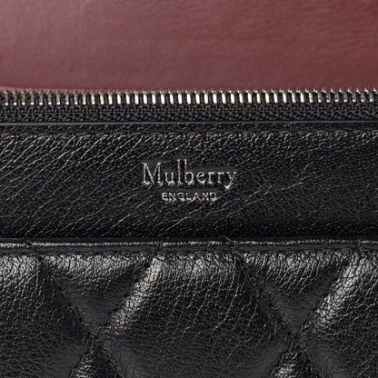 Mulberry Small Quilted Classic Grain Calfskin Small Darley Black 6 of 11