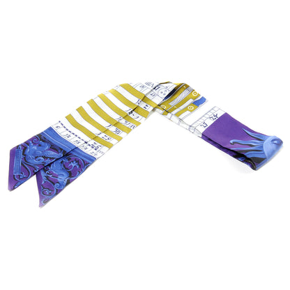 Hermes Silk Astrologie Twilly 1 of 6