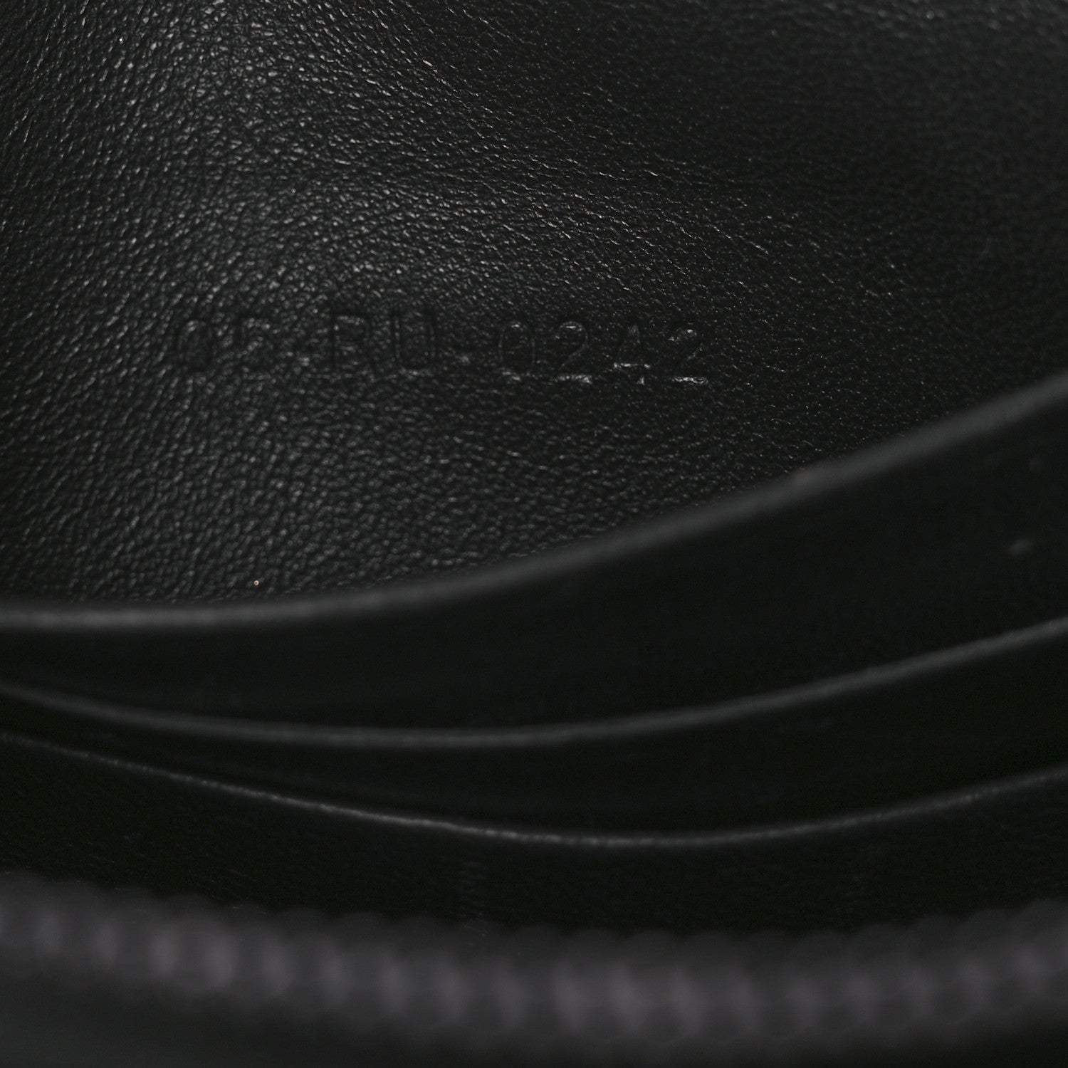 Christian Dior Calfskin Macrocannage Mini Caro Bag Black 7 of 14