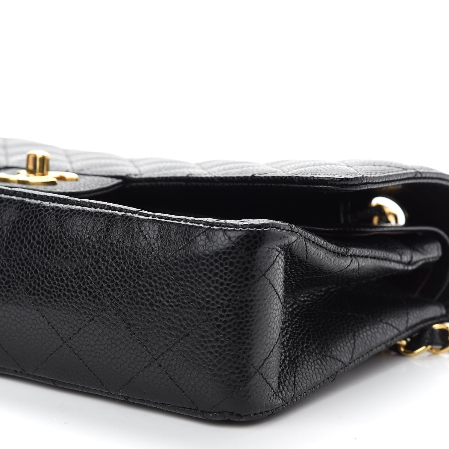 Chanel Caviar Quilted Medium Double Flap Black 9 of 9