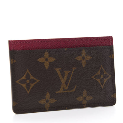 Louis Vuitton Monogram Card Holder Fuchsia 3 of 7