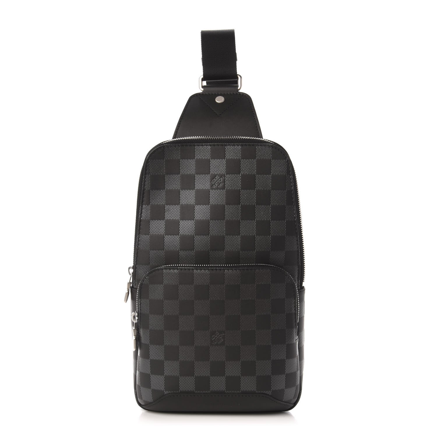 Louis Vuitton Damier Infini Avenue Sling Bag Onyx Silver 1 of 11