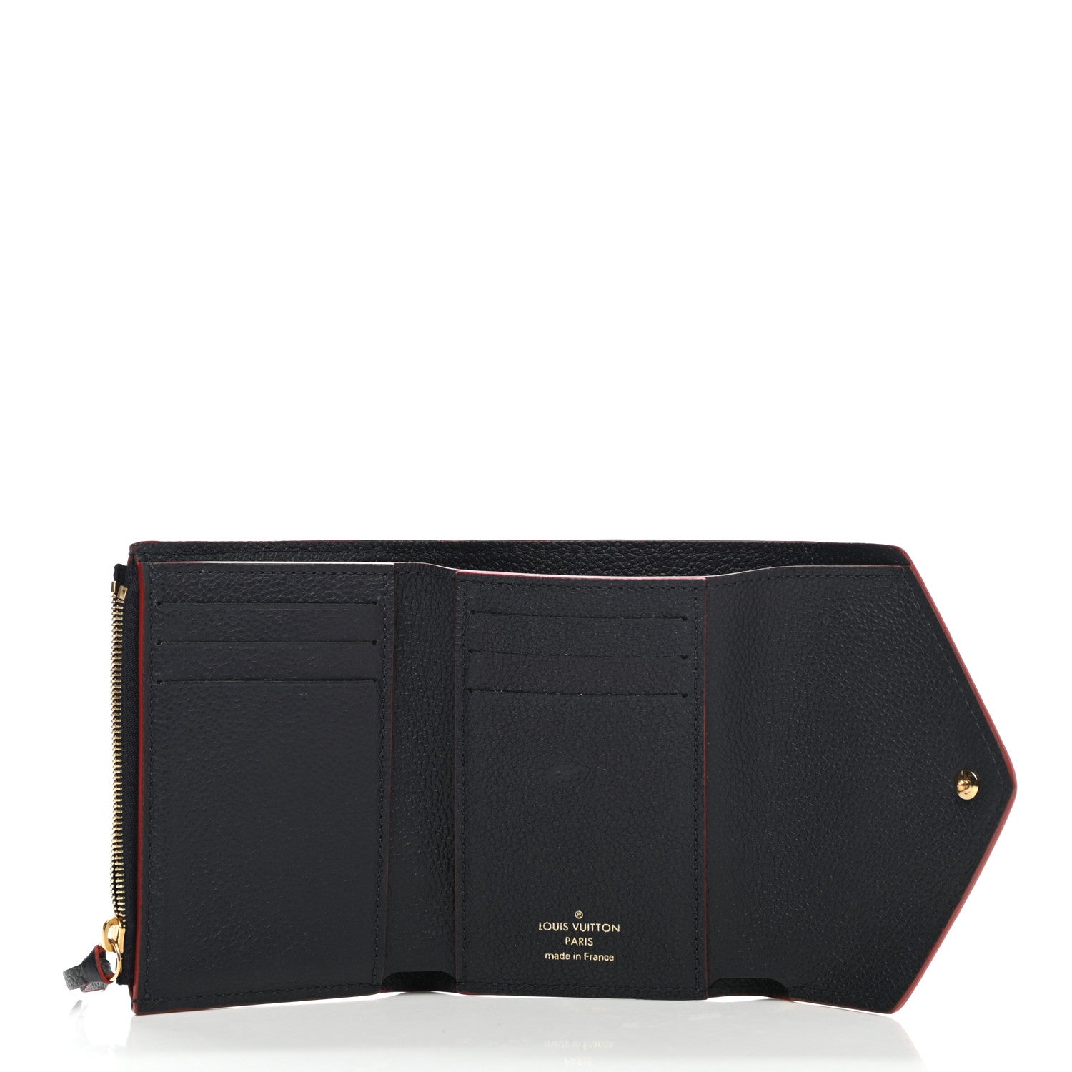 Louis Vuitton Empreinte Victorine Wallet Marine Rouge 5 of 9