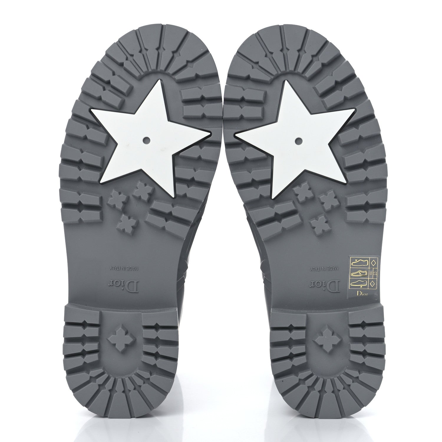 Christian Dior Rubber Diorcamp Low Boots 36 Grey Stone 6 of 10