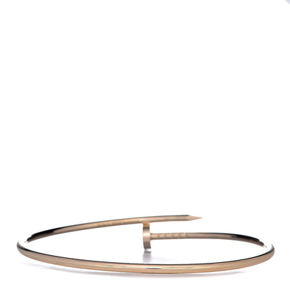 Cartier 18K Yellow Gold Small Juste Un Clou Bracelet 19 3 of 5