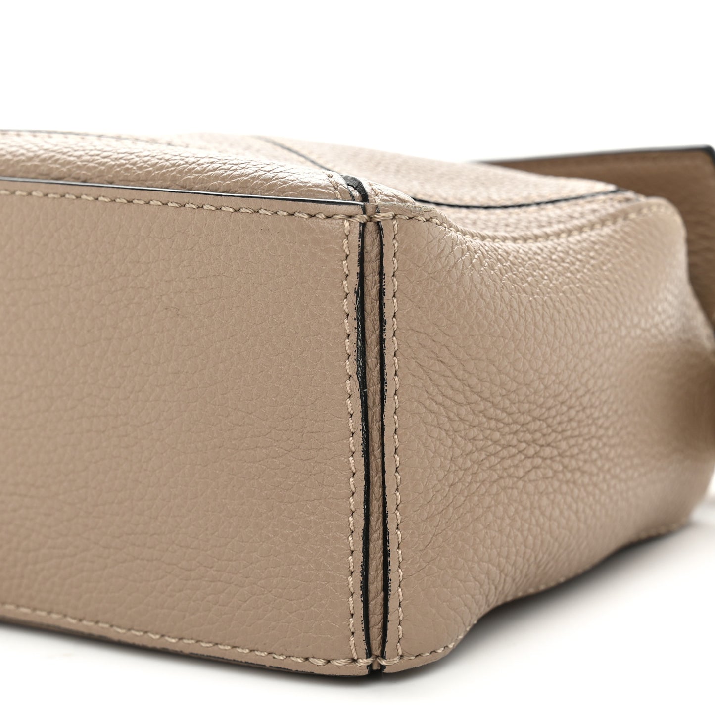 Calfskin Mini Puzzle Bag Sand