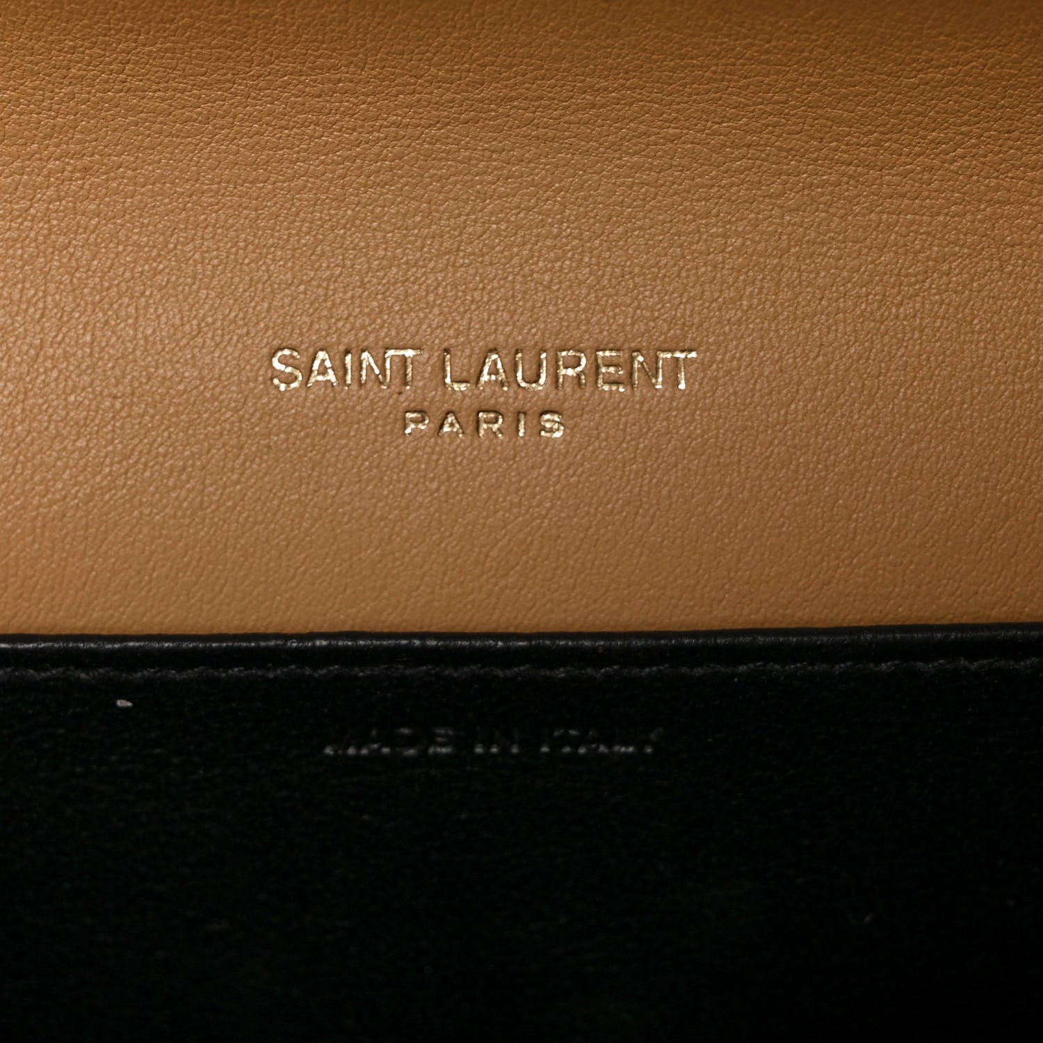 Saint Laurent Micro Raffia Monogram Uptown Chain Wallet Natural Hay Blush 10 of 16