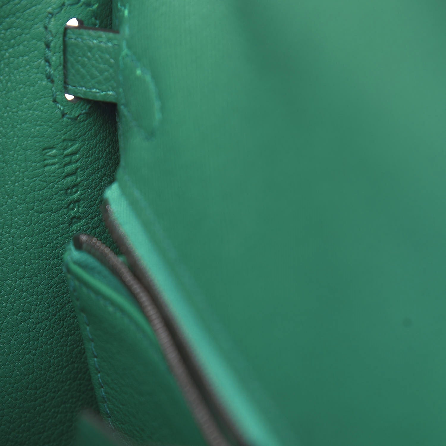 Hermes Epsom Kelly Sellier 25 Vert Vertigo 8 of 11