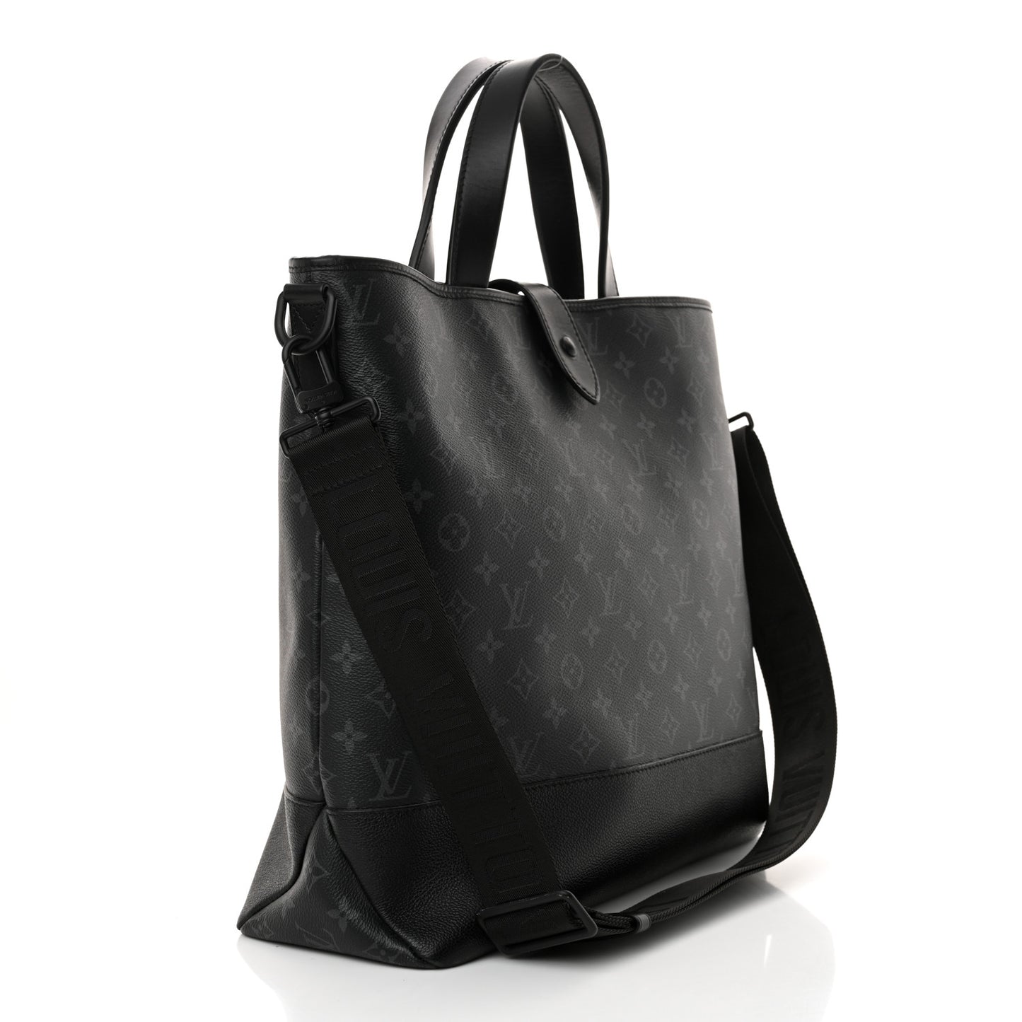 Monogram Eclipse Saumur Tote Black