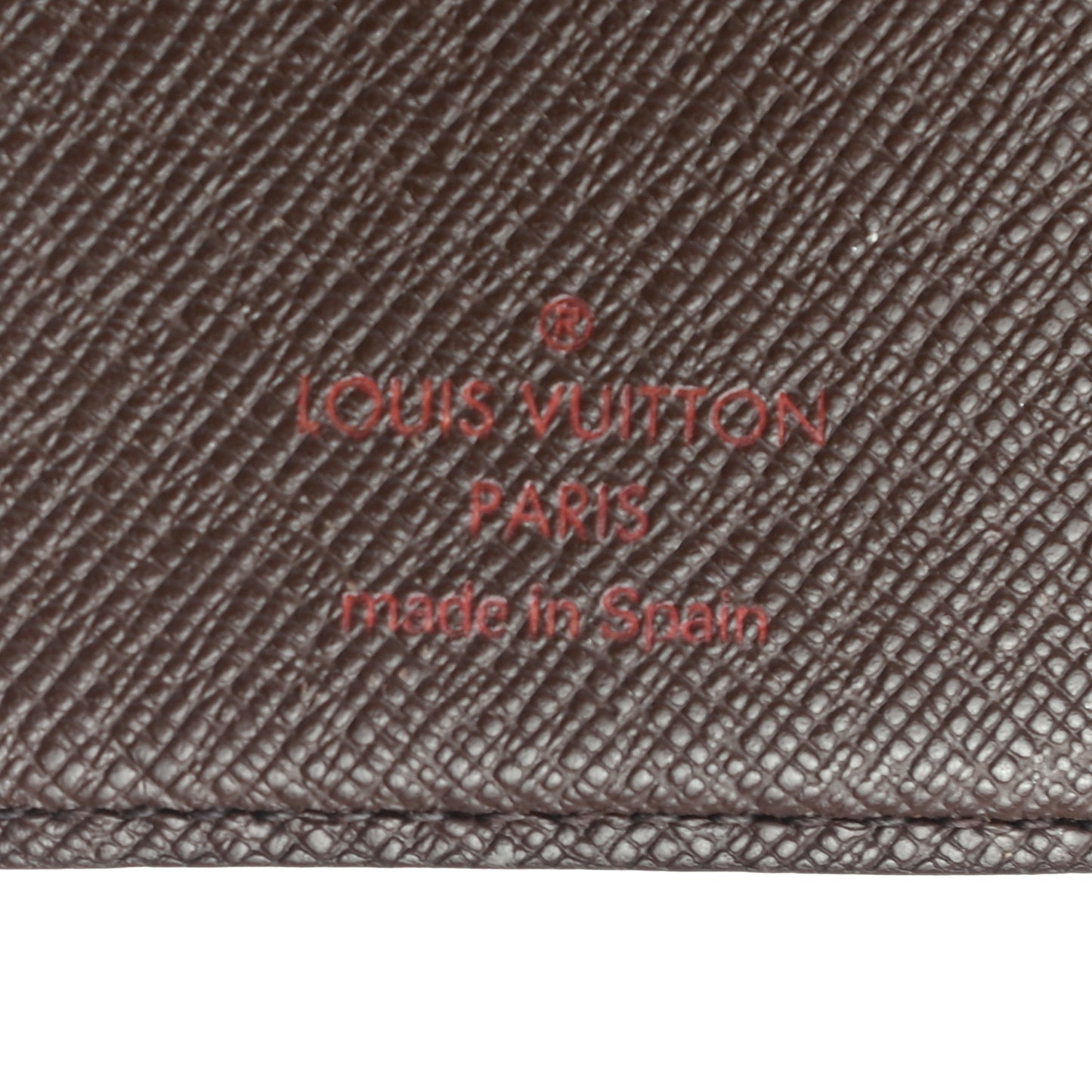Damier Ebene French Purse Wallet