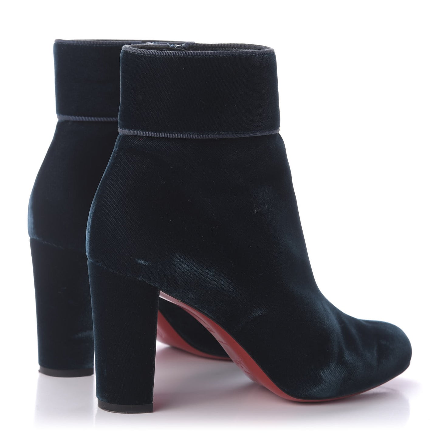 Veau Velours Moulamax 85 Booties 38.5 Petrol