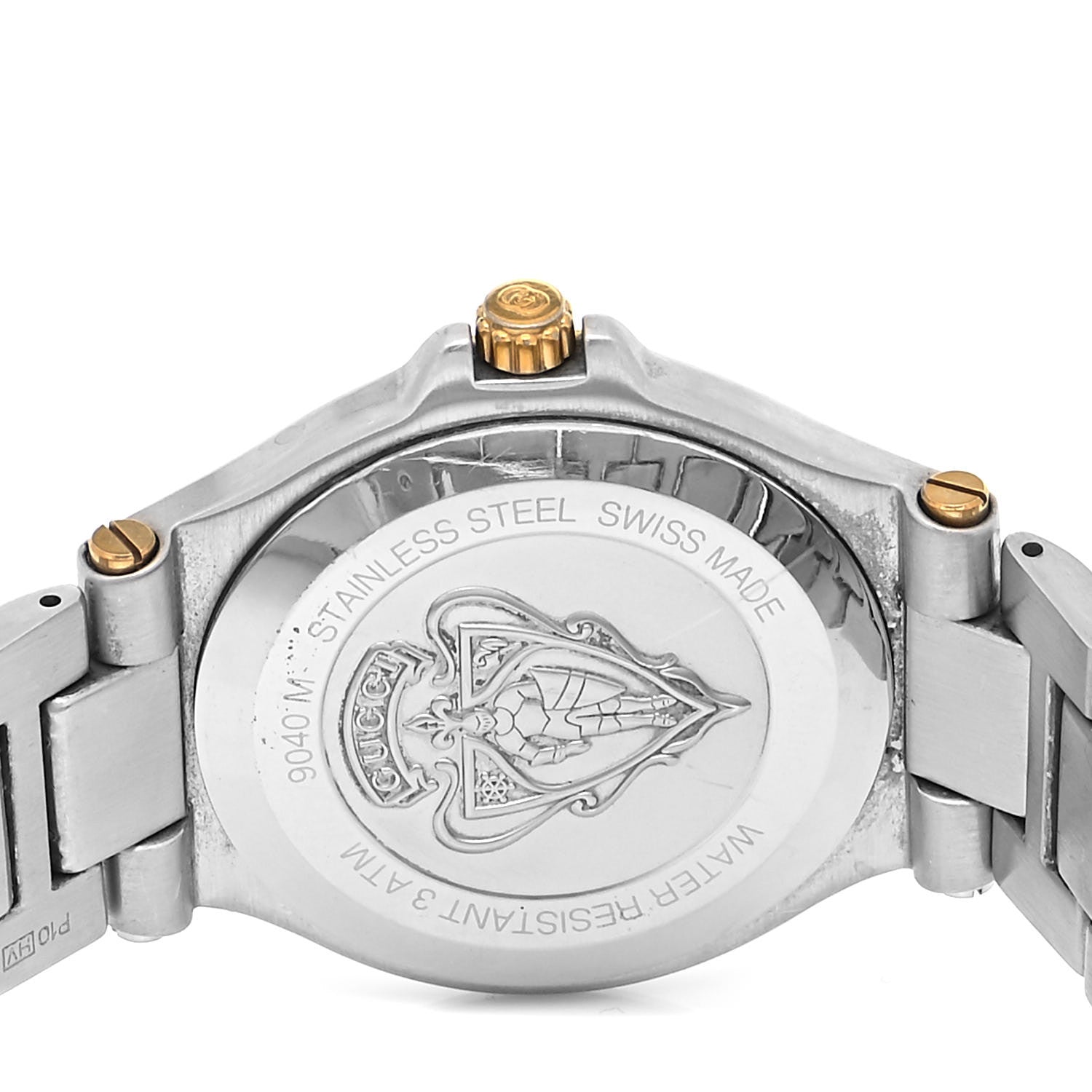 Gucci Stainless Steel 35mm 9040M Quartz Watch Black 4 of 4