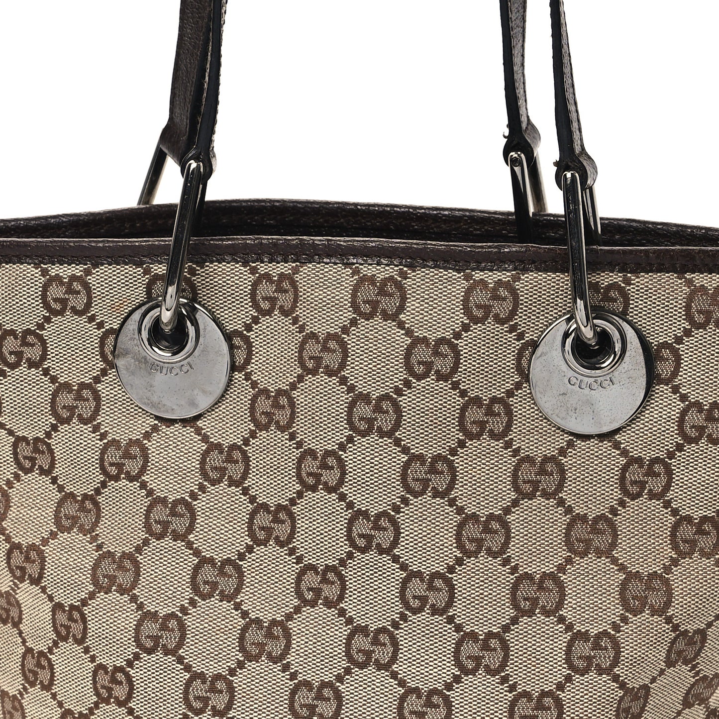Monogram Small Eclipse Tote Brown