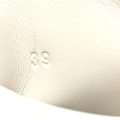 Hermes Calfskin Perforated Daydream Sneakers 39 White 6 of 10