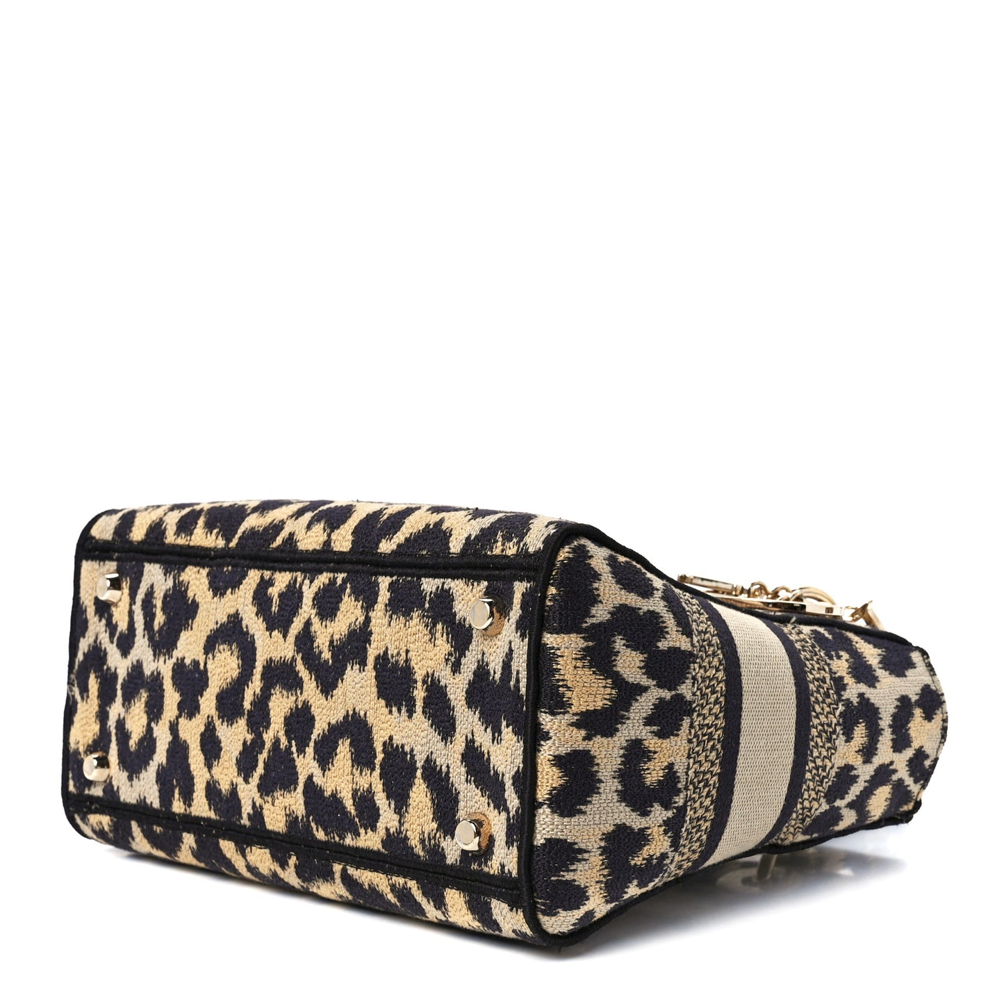 Canvas Medium Mizza Embroidered Lady D-Lite Beige Multicolor