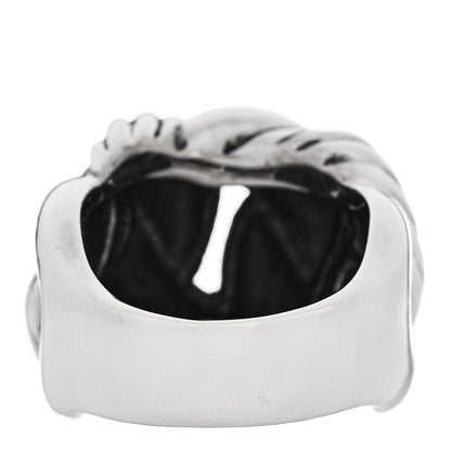 David Yurman Sterling Silver Belmont Ring 54 6.75 3 of 4