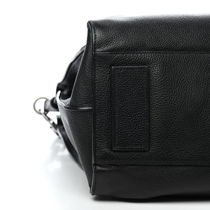 Saint Laurent Grained Calfskin Sac De Jour Souple North South Tote Black 8 of 11