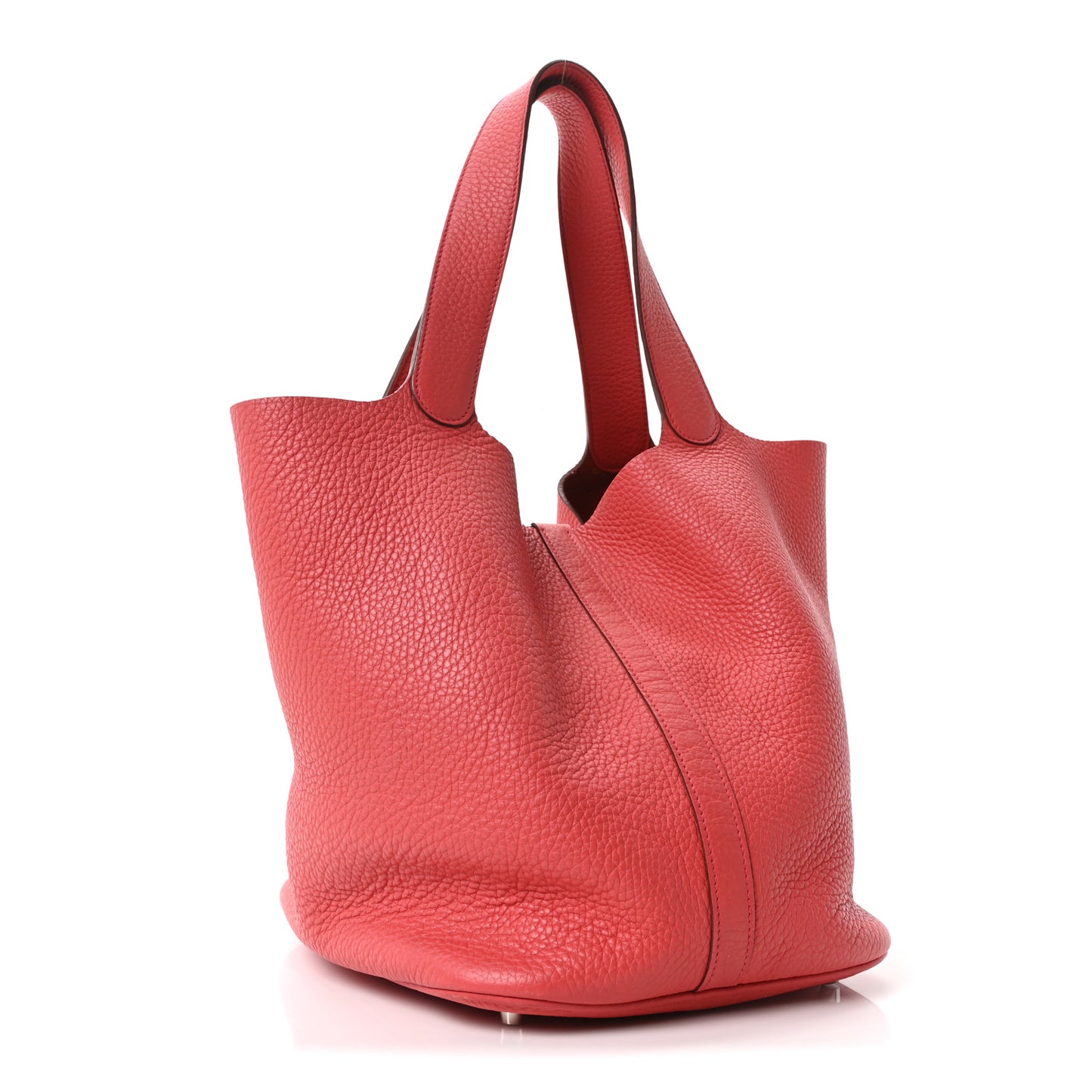 Taurillon Clemence Picotin Lock 26 GM Sanguine