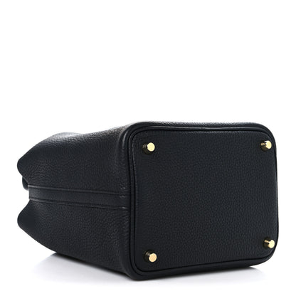 Hermes Taurillon Clemence Picotin Lock 18 PM Black 4 of 13