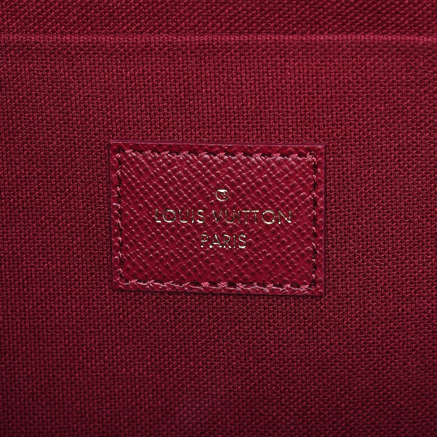 Louis Vuitton Monogram Pochette Felicie Chain Wallet Fuchsia 6 of 11
