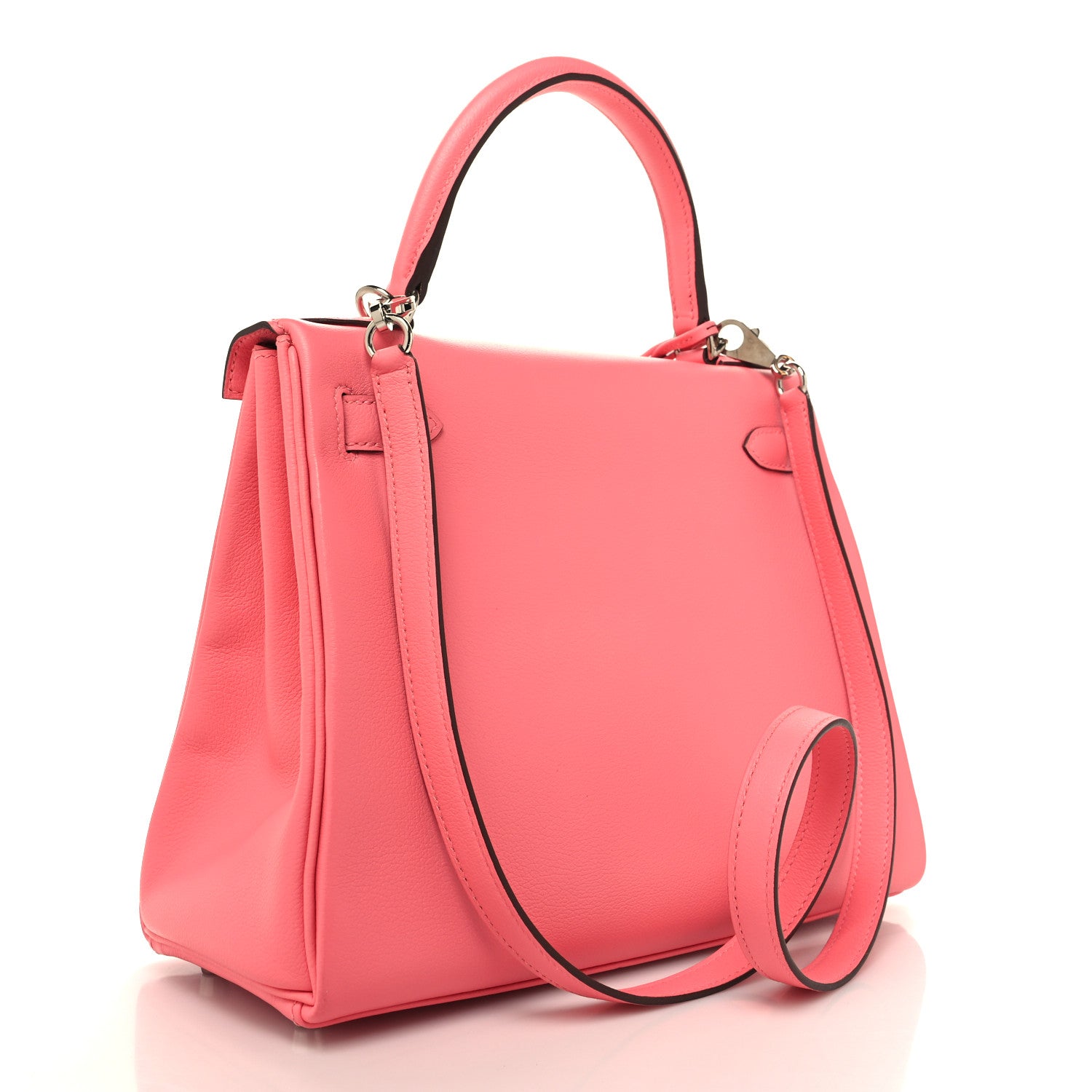 Hermes Evercolor Verso Kelly Retourne 28 Rose D'ete Terre 3 of 13