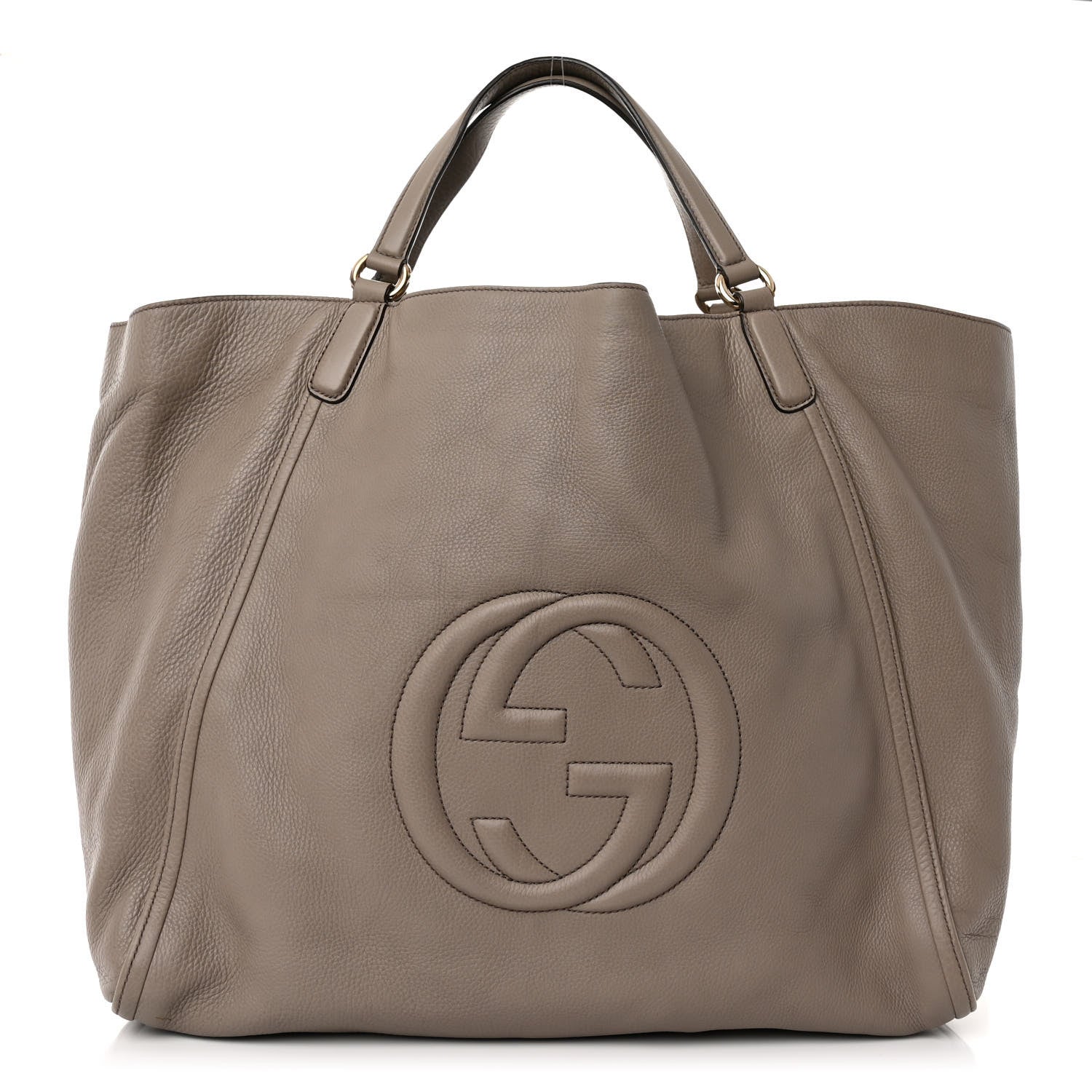 Gucci Cellarius Calfskin Large Soho Shoulder Bag New Fango 1 of 10