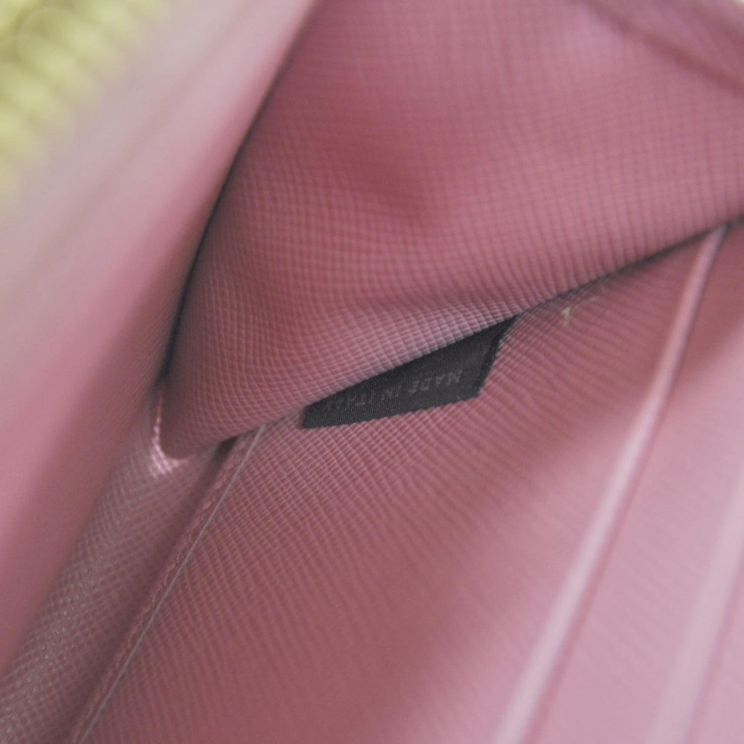 Saffiano Zip Around Wallet