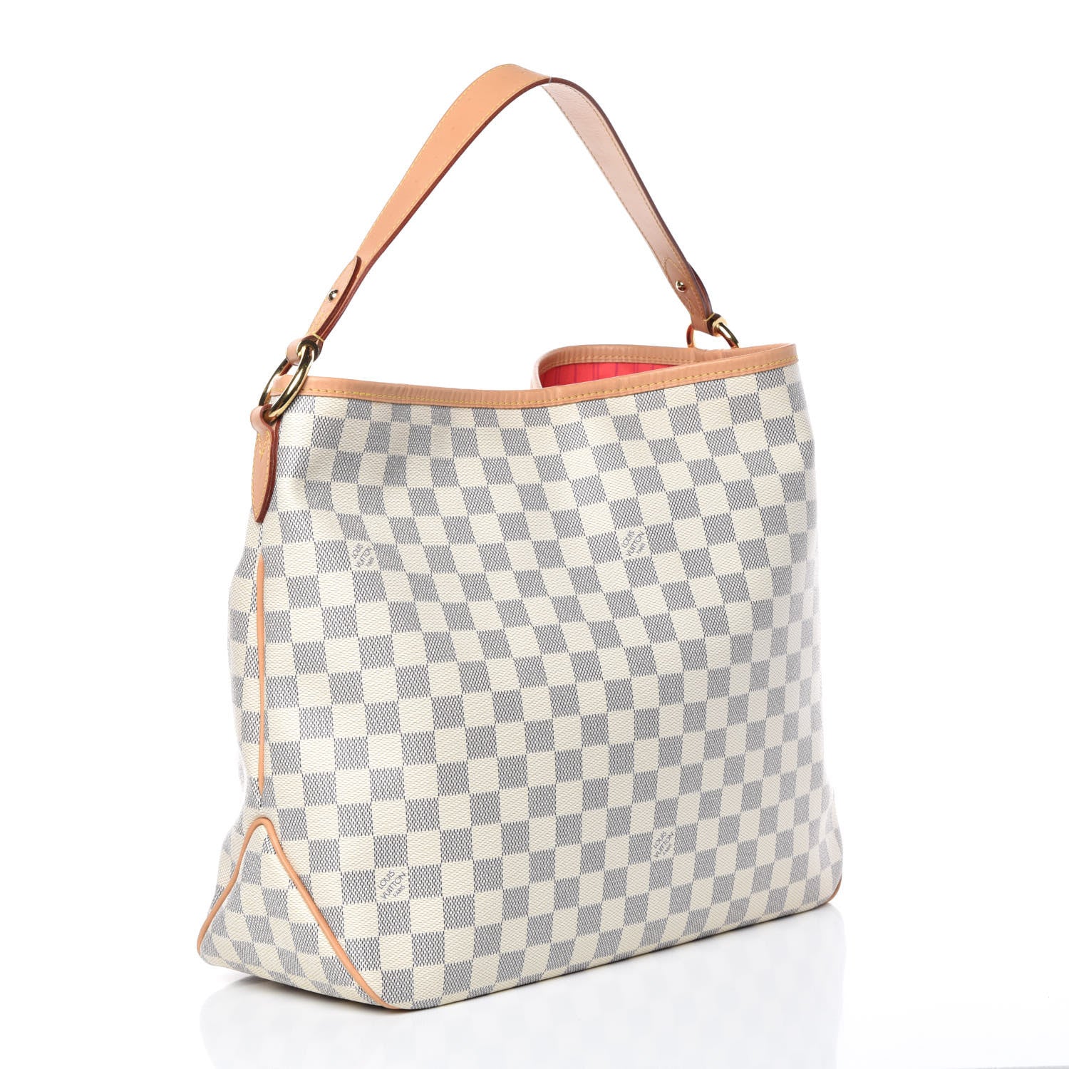 Louis Vuitton Damier Azur Delightful MM Pink 3 of 12