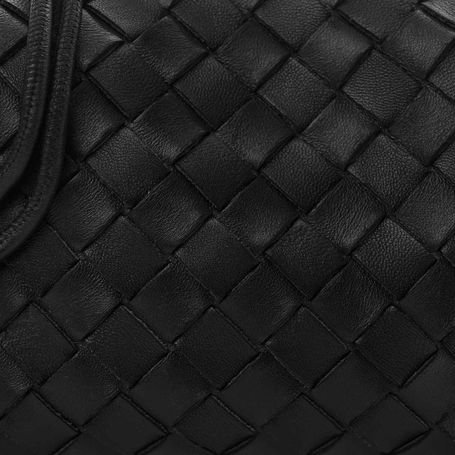 Bottega Veneta Nappa Intrecciato Mini Loop Camera Bag Black 7 of 12