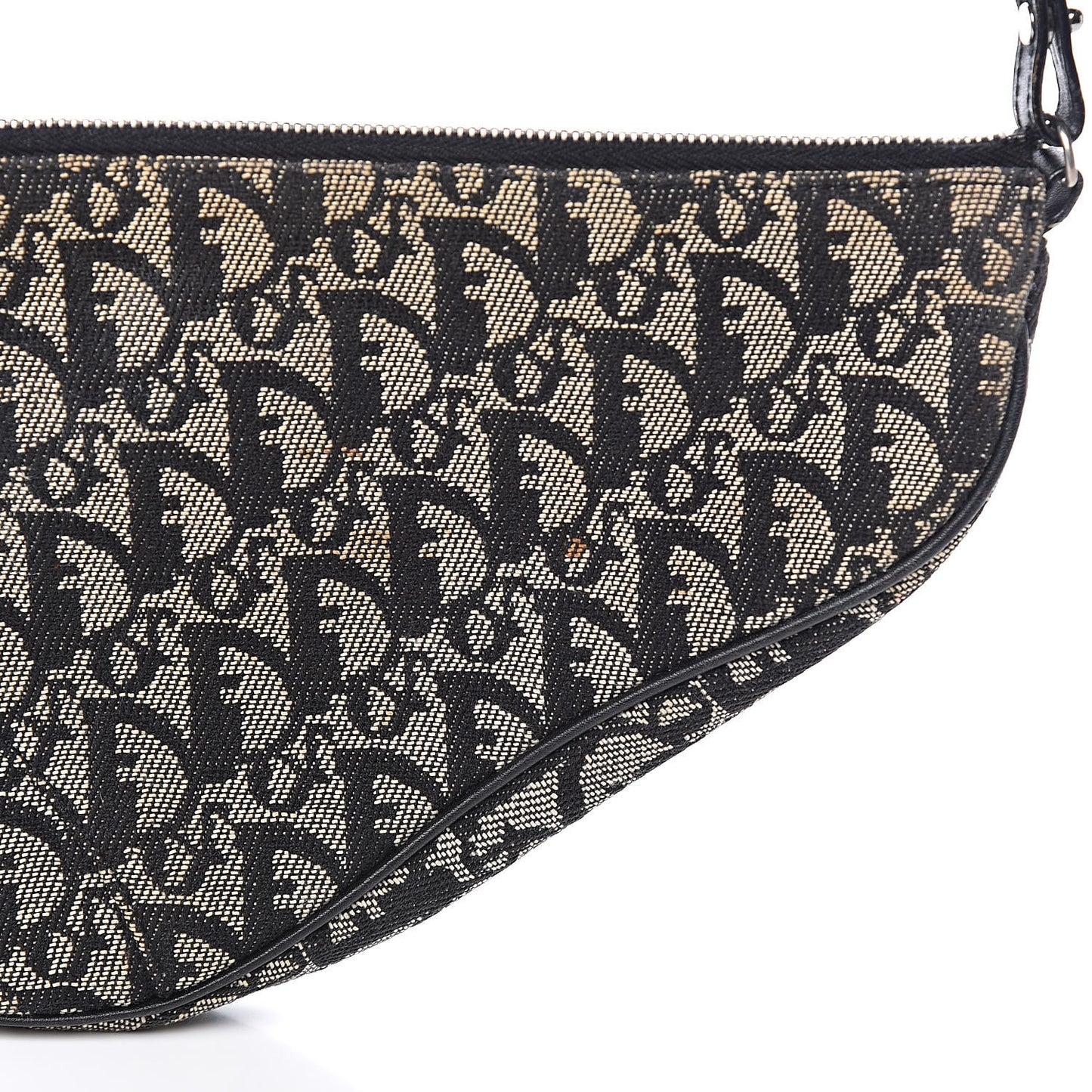 Monogram Mini Saddle Pochette Black