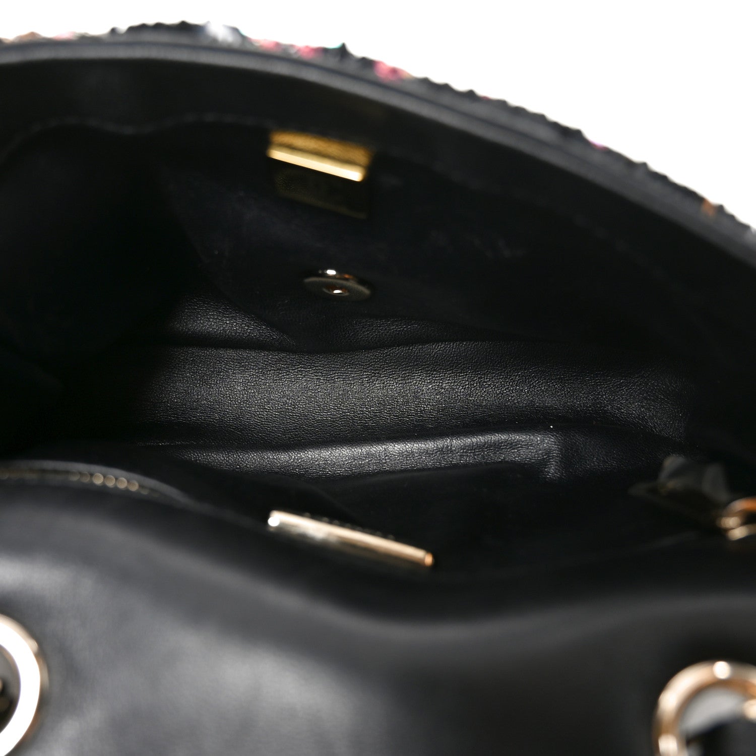 Chanel Sequin CC Small Single Flap Black Multicolor 5 of 10