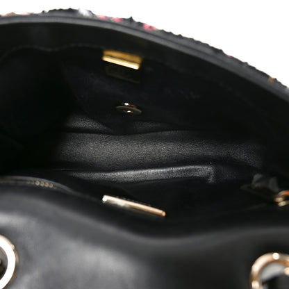 Chanel Sequin CC Small Single Flap Black Multicolor 5 of 10