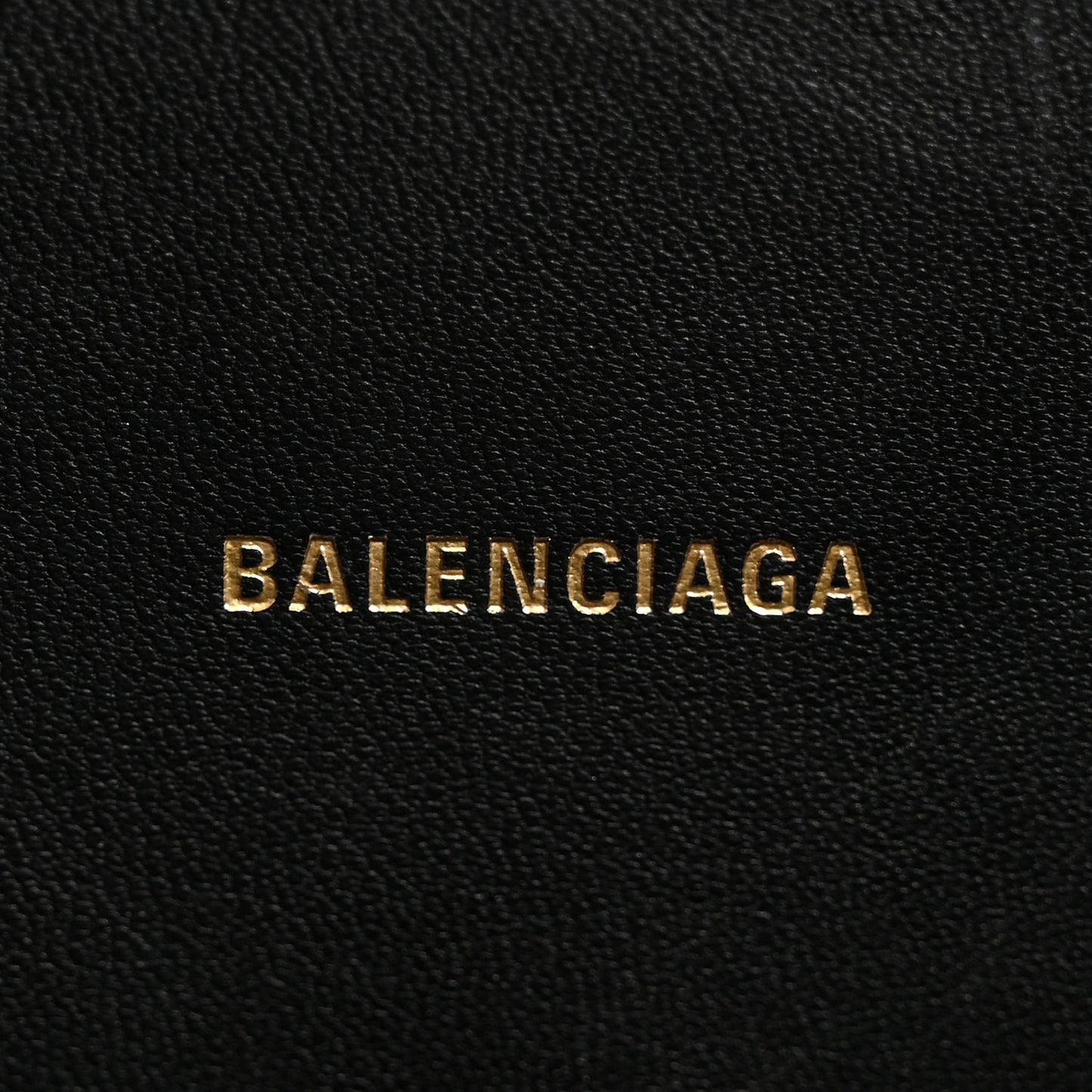 Calfskin Crocodile Embossed Medium Sharp Tote Black