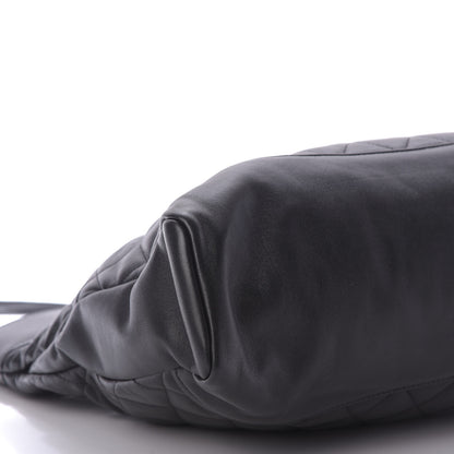 Chanel Lambskin Quilted Large 31 Shopping Bag Black 7 of 10