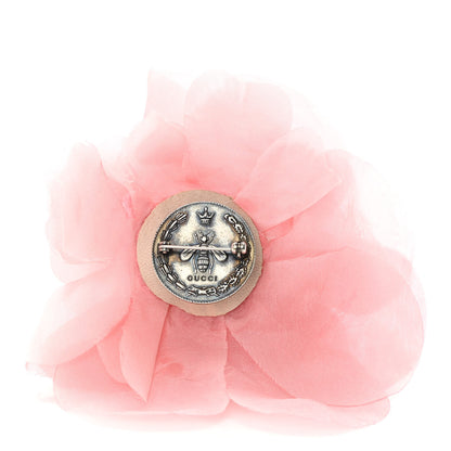 Gucci Fabric Flower Brooch Pink 2 of 4