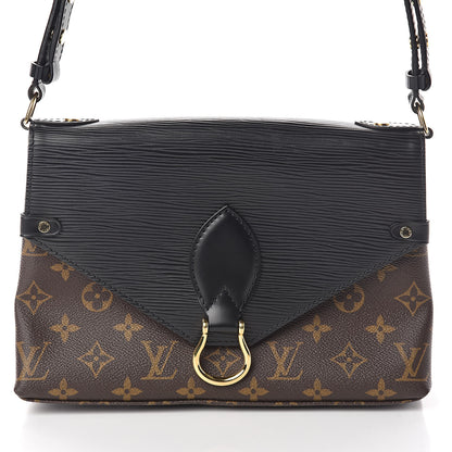 Louis Vuitton Epi Monogram Saint Michel Black 7 of 9