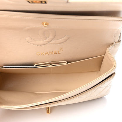 Chanel Lambskin Quilted Small Double Flap Beige 4 of 5