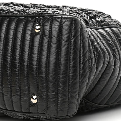 Chanel Lambskin XL Astrakan Tote Black 10 of 11