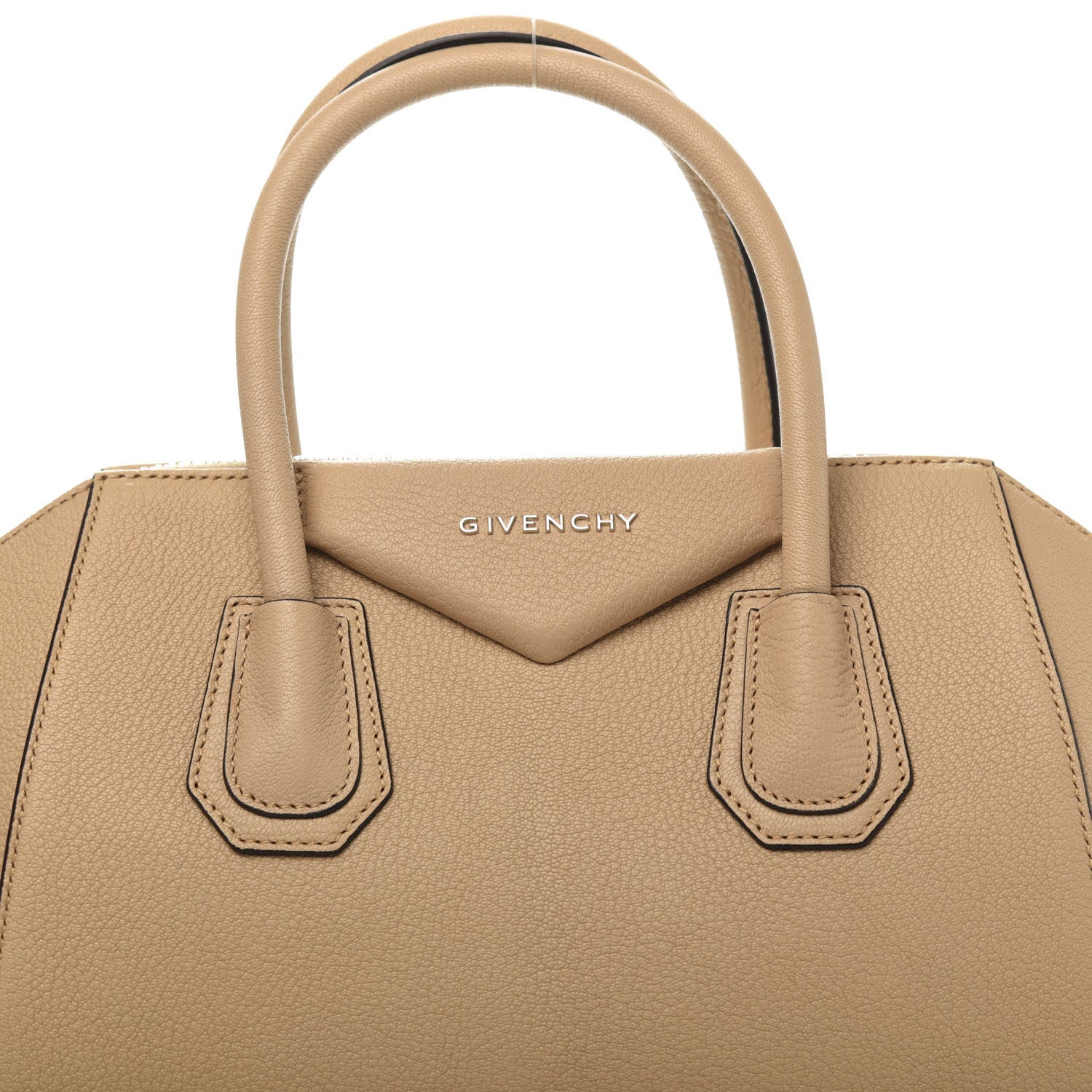 Givenchy Sugar Goatskin Small Antigona Beige Camel 10 of 10