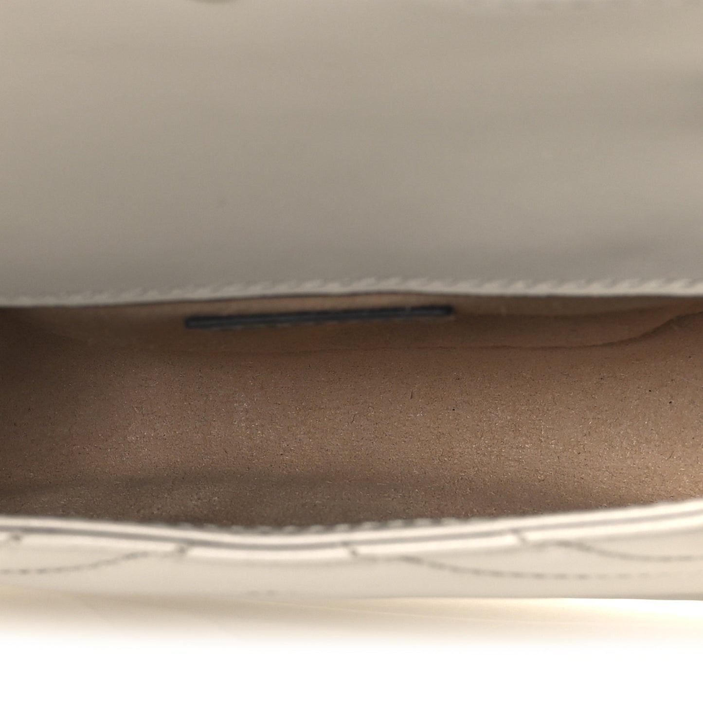 Calfskin Matelasse Super Mini GG Marmont Shoulder Bag Grey