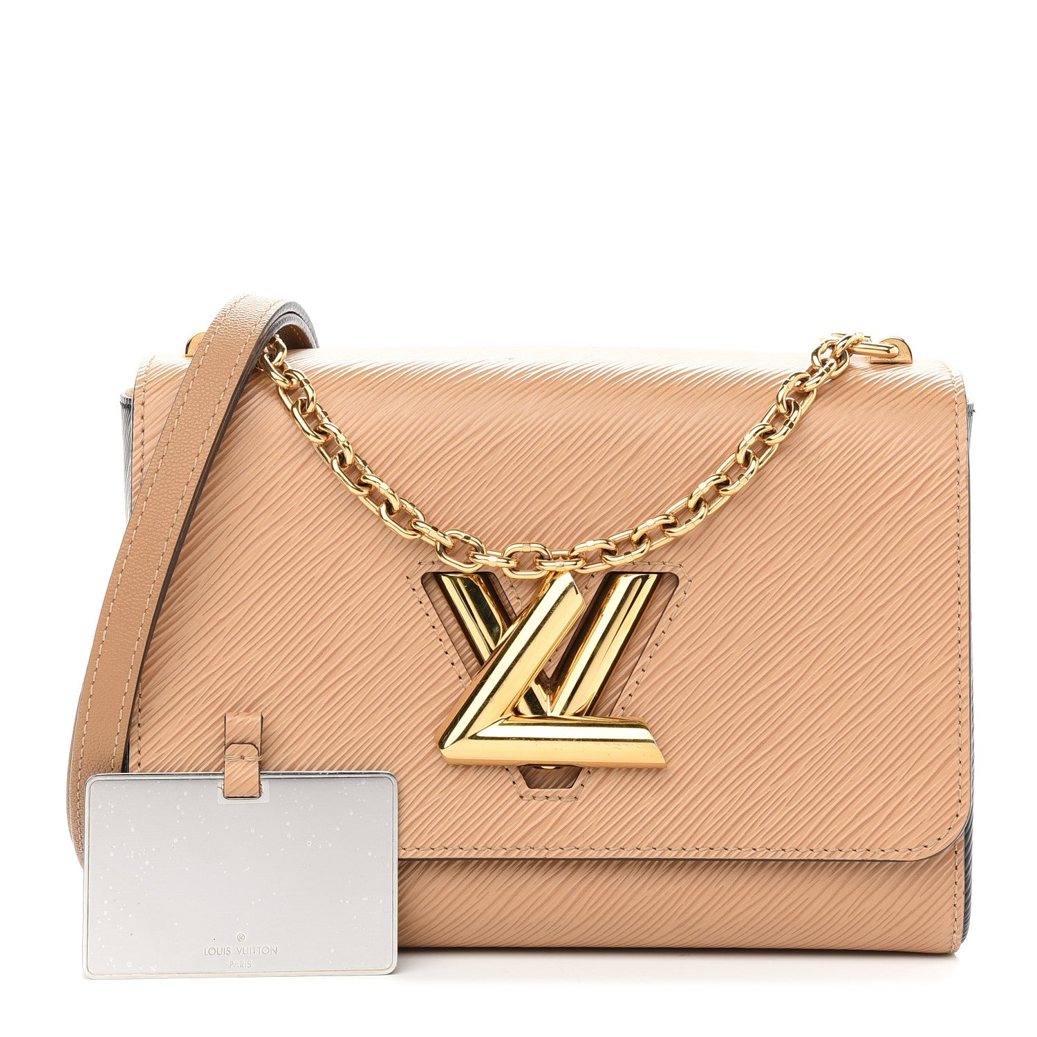 Louis Vuitton Epi Twist Shoulder Bag MM Camel 1 of 10