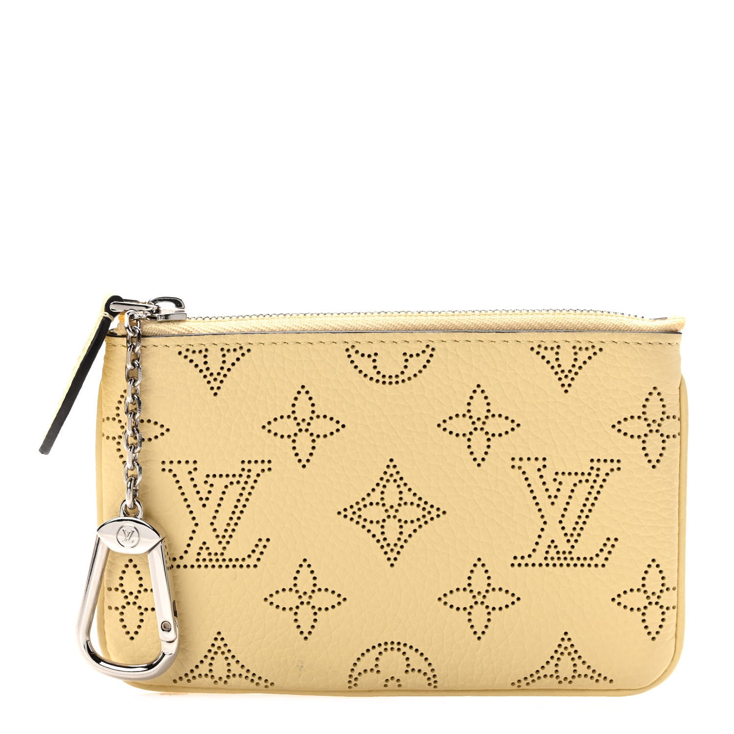 LOUIS VUITTON Mahina Key Pouch Banana FASHIONPHILE