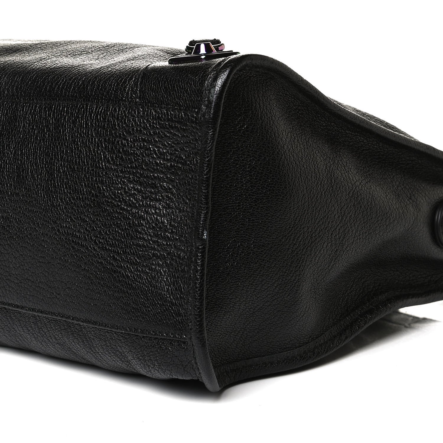 Balenciaga Chevre Iridescent Metallic Edge Hardware City Black 8 of 13
