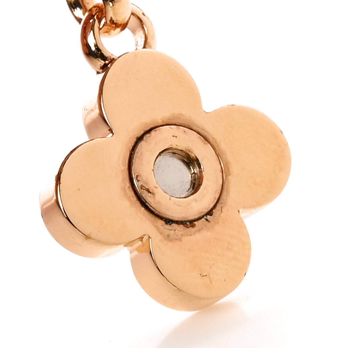 Metal Monogram Gaston & Vivienne Best Friend Bag Charm Key Holder Gold