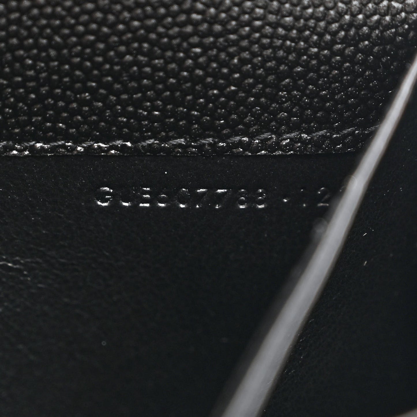 Grain de Poudre Uptown Chain Wallet Black