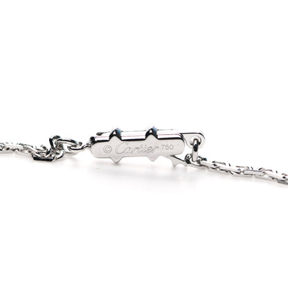 Cartier 18K White Gold LOVE Drop Necklace 4 of 5