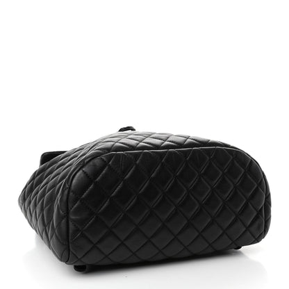 Chanel Lambskin Quilted Large Urban Spirit Backpack Black 3 of 4